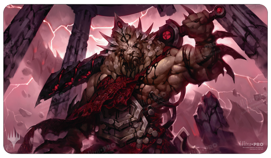 UP - Magic: The Gathering March of the Machine Playmat A - Brimaz, Blight of Oreskos