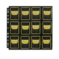 Dragon Shield 24 pocket black page - Clear (50 pcs.)