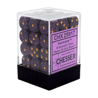 Chessex Dice Block: Speckled Hurricane - 12mm D6 (36)