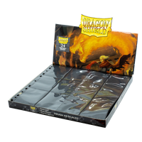 Dragon Shield 24 pocket black page - Clear (50 pcs.)