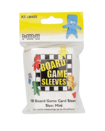 Board Games Sleeves - Mini (41x63mm) - 100 Pcs