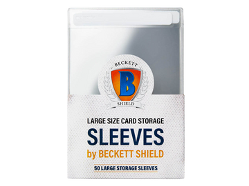 Beckett Shield - Large Storage Sleeves (50 Sleeves)