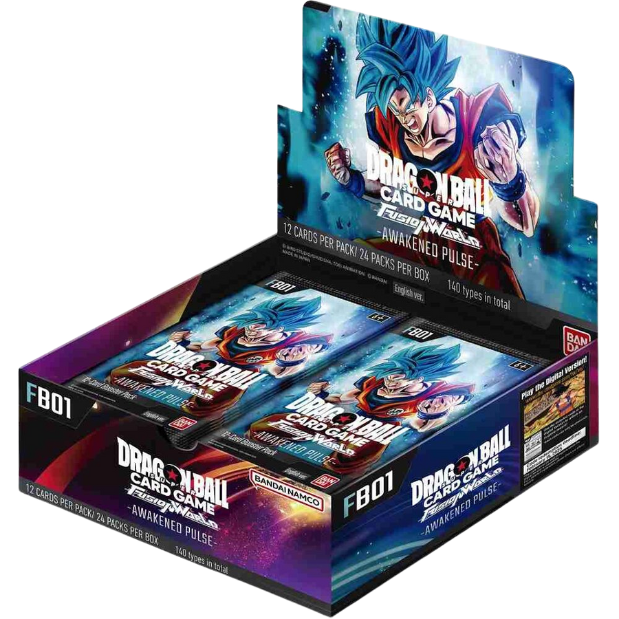 Dragon Ball Super Card Game - Fusion World - Awakened Pulse FB01 Booster Display  (24 Packs)
