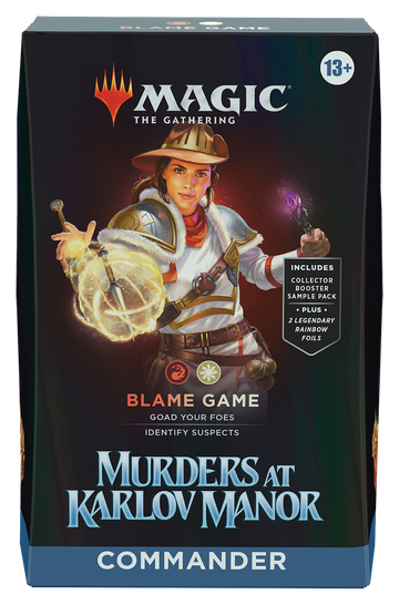 MTG - Murders at Karlov Manor Commander Deck - Blame Game - EN