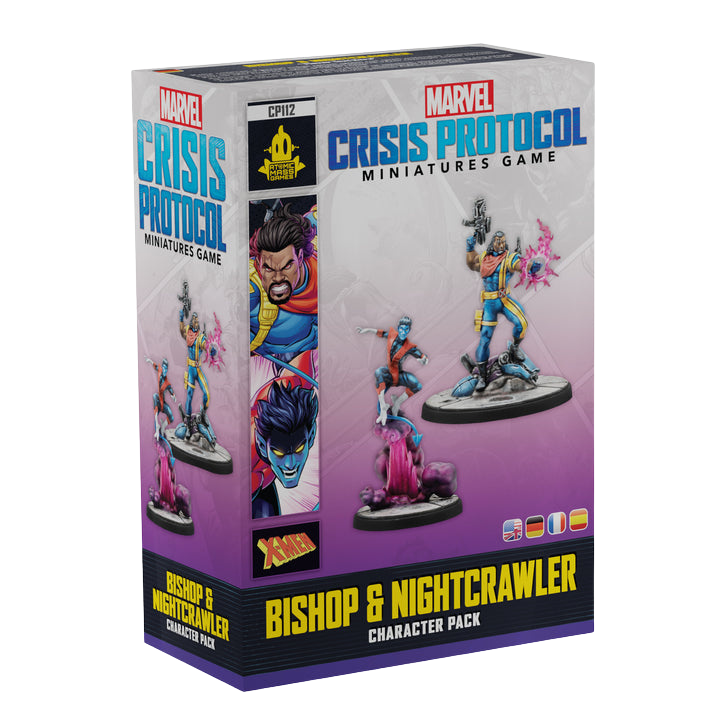 Marvel Crisis Protocol: Bishop & Nightcrawler - EN/DE/FR/SP