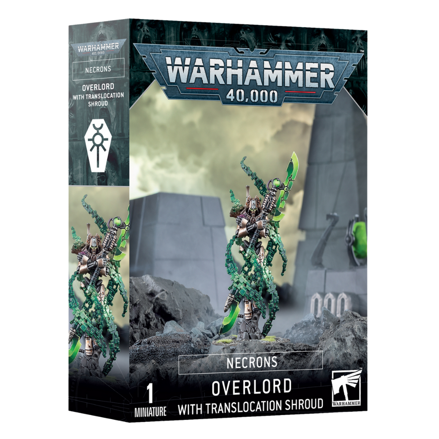 Necrons: Overlord with Translocation Shroud
