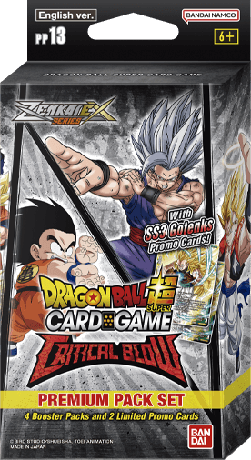 DragonBall Super Card Game - Zenkai Series Set 5 Critical Blow Premium Pack Set 13