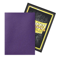 Dragon Shield Dual Matte Sleeves - Metallic Purple / Soul (100 Sleeves)