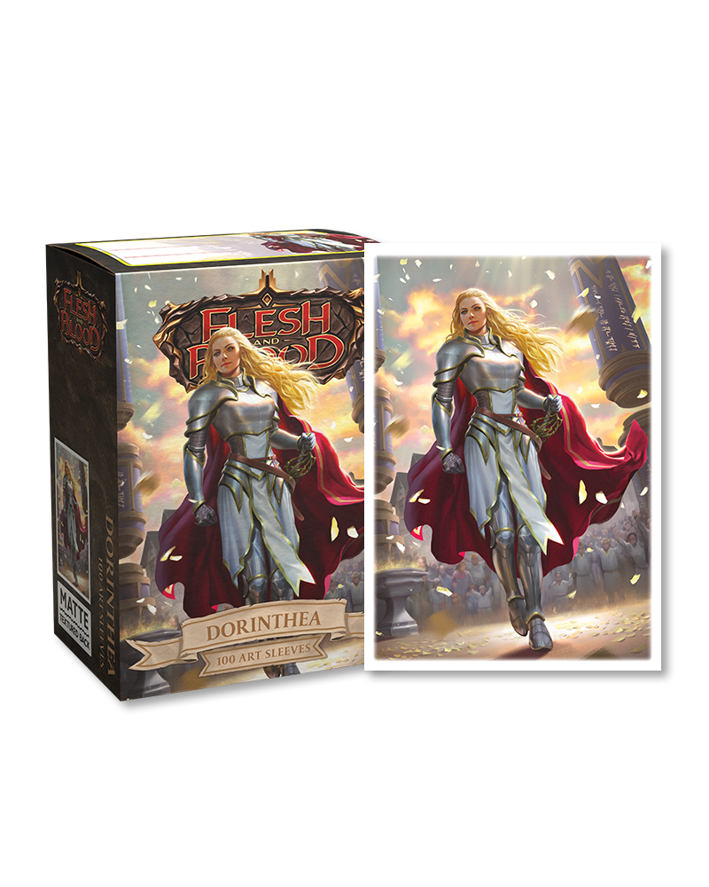 Dragon Shield Matte Art Sleeves - Flesh and Blood - Dorinthea Ironsong (100 Sleeves)
