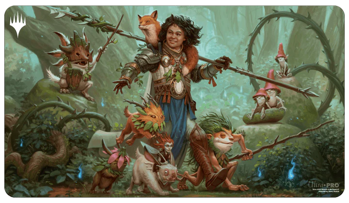 UP - Wilds of Eldraine Playmat B for Magic: The Gathering - Ellivere of the Wild Court