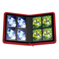 Ultimate Guard Zipfolio 160 - 8-Pocket XenoSkin - Red