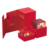 Ultimate Guard Flip`n`Tray 100+ XenoSkin Monocolor Red