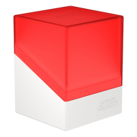 Ultimate Guard Boulder Deck Case 100+ SYNERGY Red/White