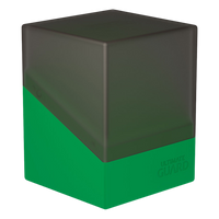 Ultimate Guard Boulder Deck Case 100+ SYNERGY Black/Green