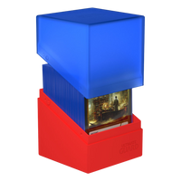 Ultimate Guard Boulder Deck Case 100+ SYNERGY Blue/Red
