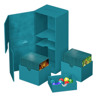 Ultimate Guard Twin Flip`n`Tray 266+ Xenoskin Petrol