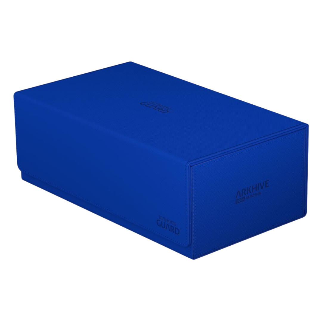 Ultimate Guard Arkhive 800+, Deck Case for 800 Double-Sleeved TCG Cards,  Blue, Compatible with Boulders, Magnetic Closure & Microfiber Inner Lining