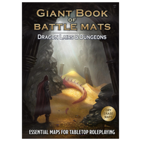 A Giant Book of Battle Mats - Dragon Lairs & Dungeons