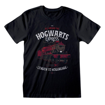 Harry Potter T-Shirt All Aboard the Hogwarts Express Size M