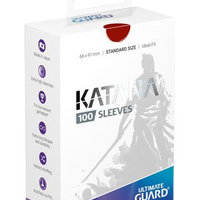 Ultimate Guard Katana Sleeves Standard Size Red (100)