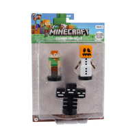 Minecraft - Pack de 3 figuras - Vários