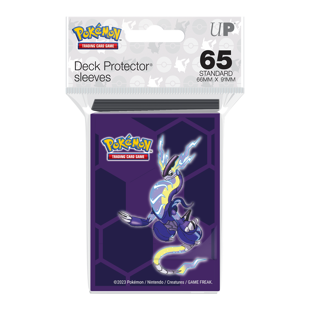 UP Deck Protector Sleeves Pokémon Miraidon Versus Gamecenter