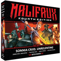 Malifaux M4E - Sonnia Criid, Unrelenting