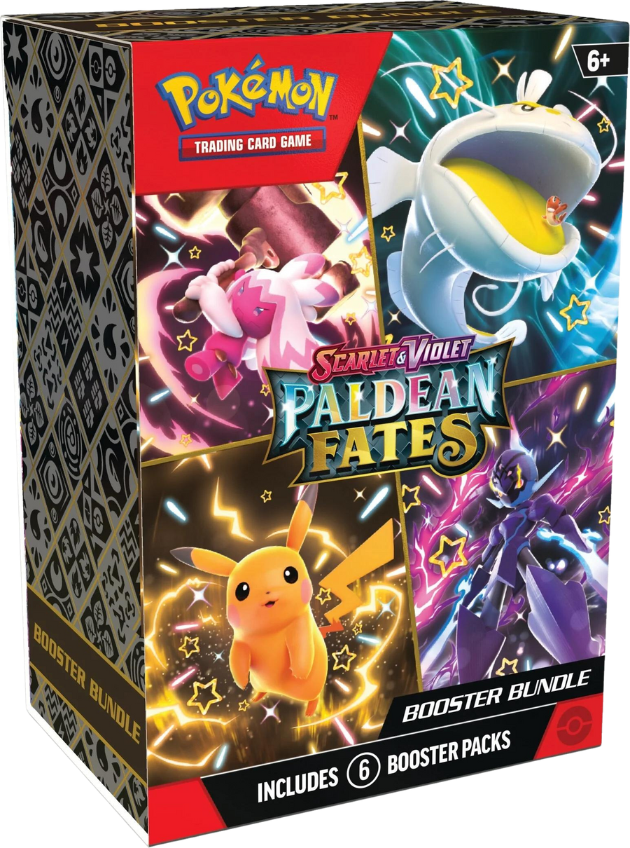 Pokémon TCG: 4.5 Scarlet & Violet - Paldean Fates Booster Bundle
