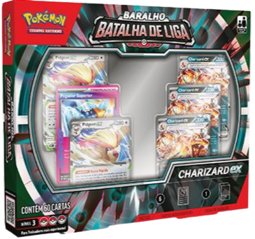 Pokémon TCG: Deck Batalha de Liga - Charizard - PT