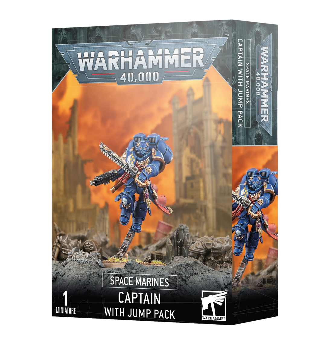 Space Marines: Captain with Jump Pack