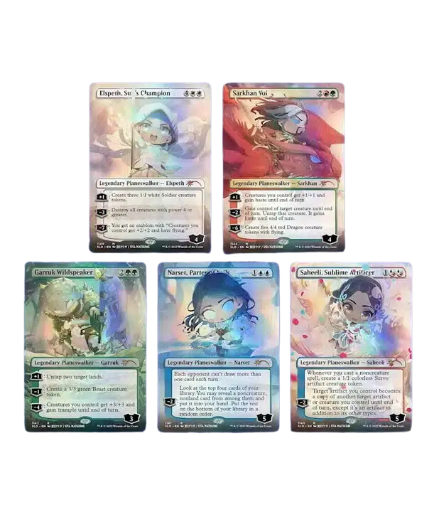 MTG - Secret Lair: LI'L'ER Walkers (Traditional Foil Edition MTG - Secret Lair: LI'L'ER Walkers (Traditional Foil Edition