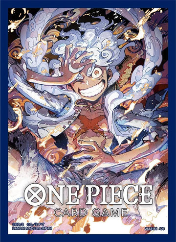 Bandai Sleeves for One Piece Card Game (4) - Monkey D. Luffy