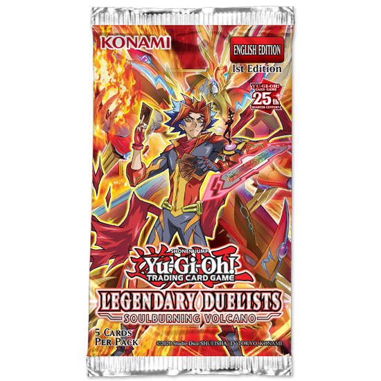 Yu-Gi-Oh! - Legendary Duelists - Soulburning Volcano Booster