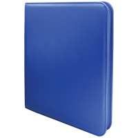 UP - 12-Pocket Zippered PRO- Binder - Blue
