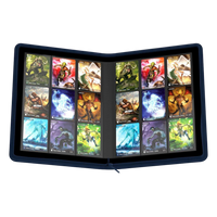 Ultimate Guard Zipfolio 360 - 18-Pocket XenoSkin - Blue