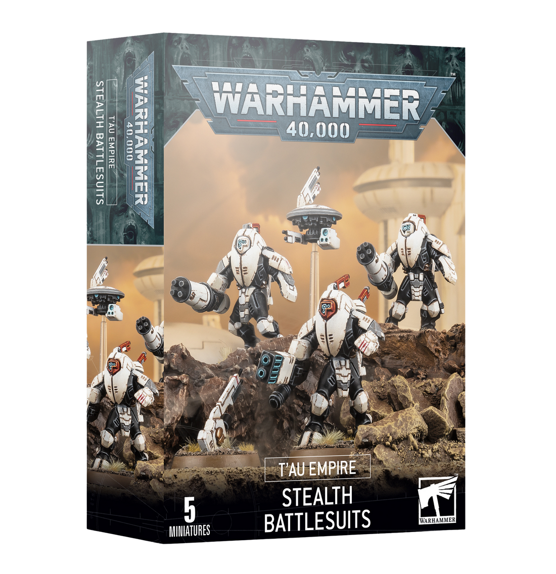 T'au Empire: XV25 Stealth Battlesuits