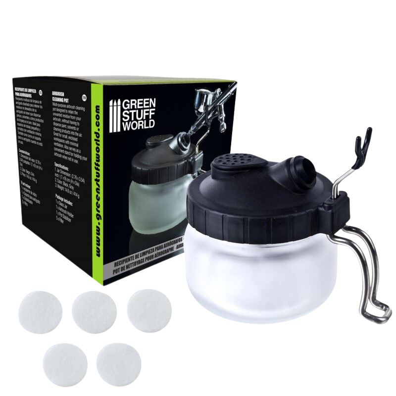 Green Stuff World - Airbrush Cleaning Pot