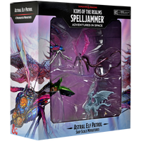 D&D Icons of the Realms Miniatures: Ship Scale - Astral Elf Patrol