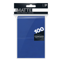 UP - Standard Sleeves - Pro-Matte - Blue (100 Sleeves)
