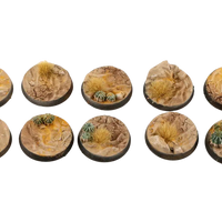 Gamers Grass - Deserts of Maahl Bases - Round 25mm (x10)