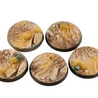 Gamers Grass - Deserts of Maahl Bases - Round 40mm (x5)