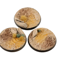 Gamers Grass - Deserts of Maahl Bases - Round 50mm (x3)