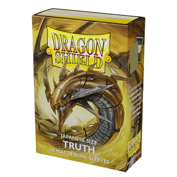 Dragon Shield Sleeves - Japanese size - Matte Dual - Truth (60 Sleeves)
