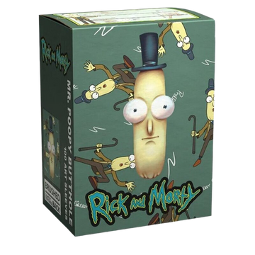 Dragon Shield Brushed Art Sleeves - Mr. Poopy Butthole (100 Sleeves)
