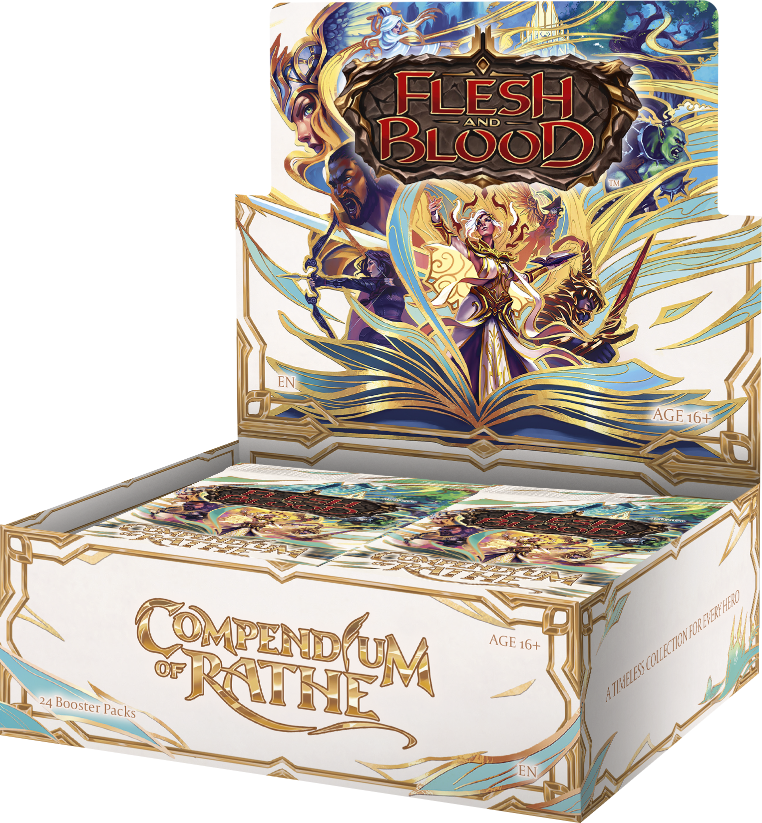 Flesh and Blood TCG - Compendium of Rathe Booster Display (24