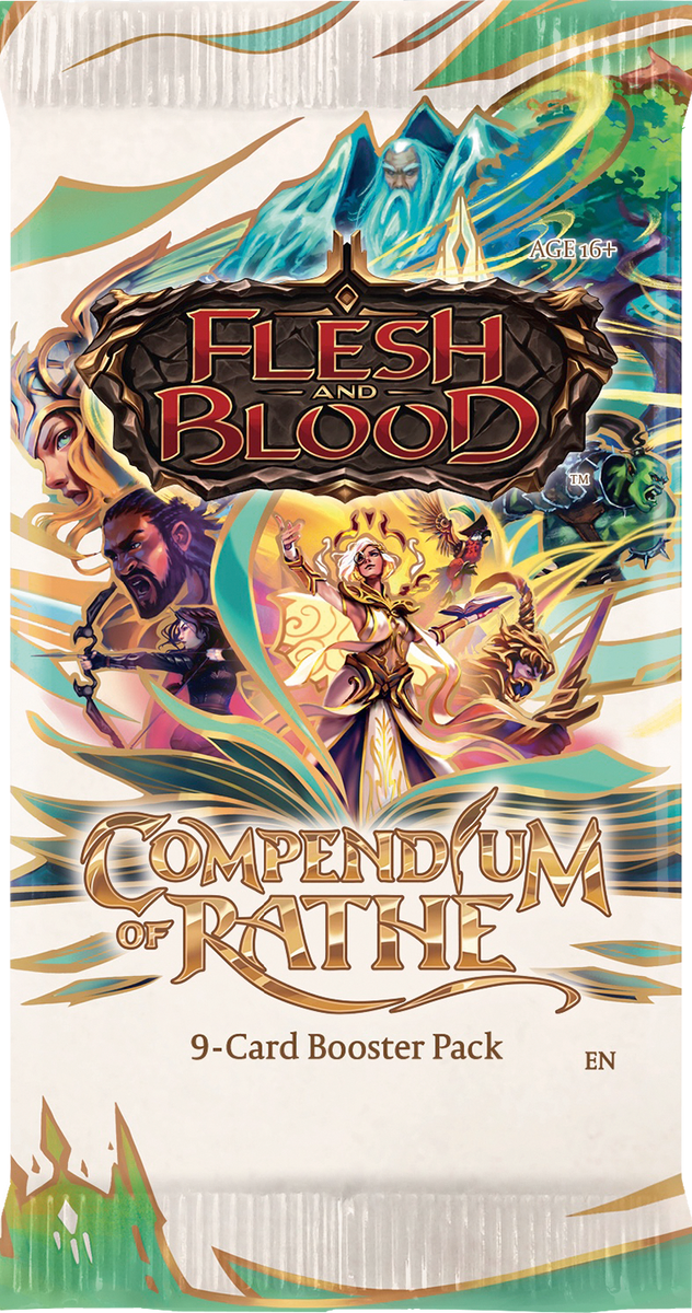 Flesh and Blood TCG - Compendium of Rathe Booster - EN – Versus