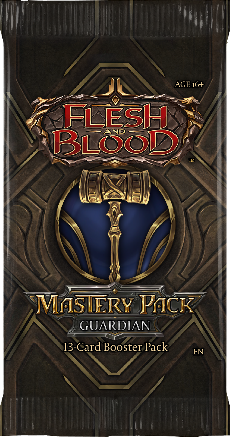 Flesh and Blood TCG - Mastery Pack Guardian Booster - EN