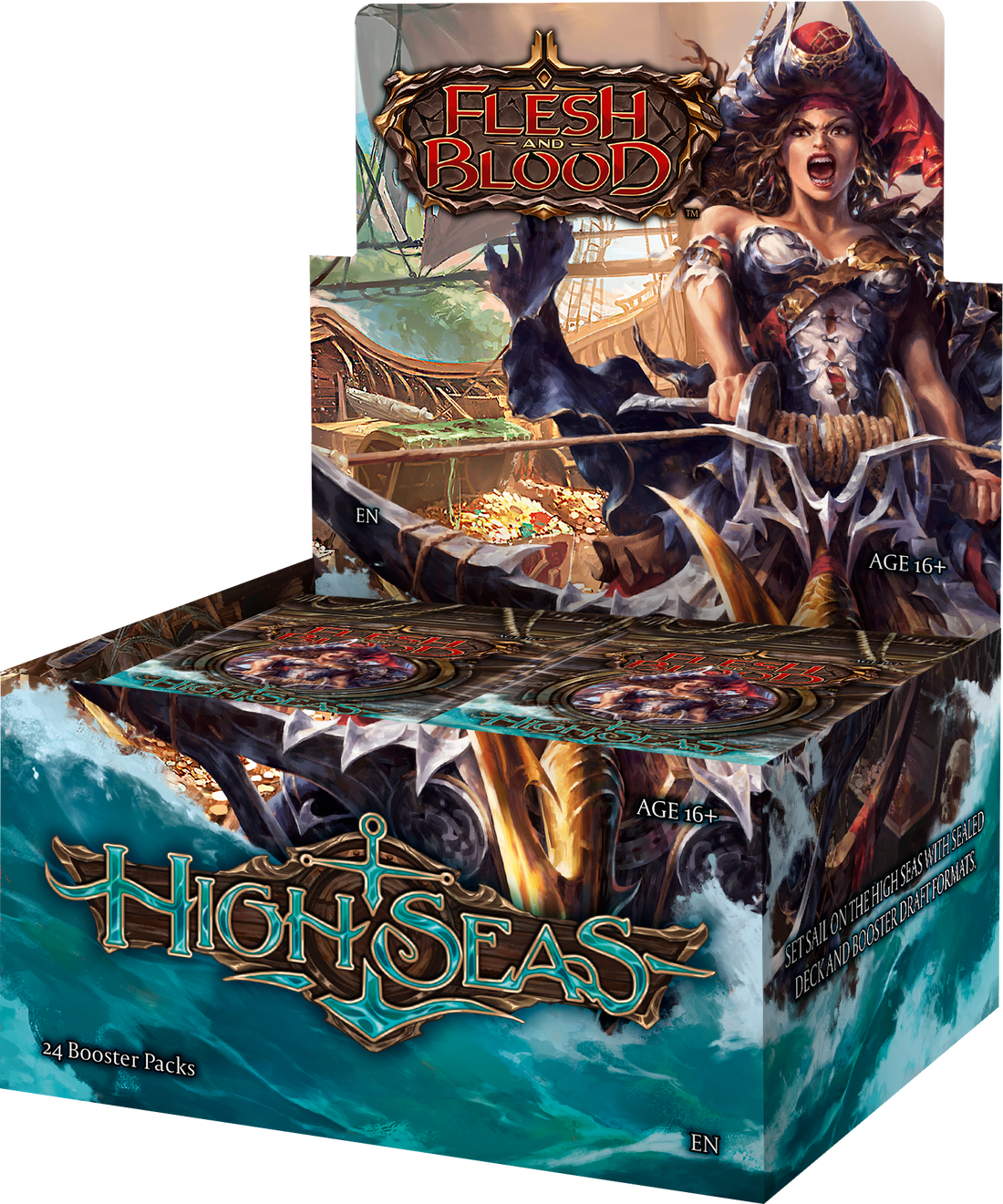 Flesh and Blood TCG - High Seas Booster Display (24 packs) - EN