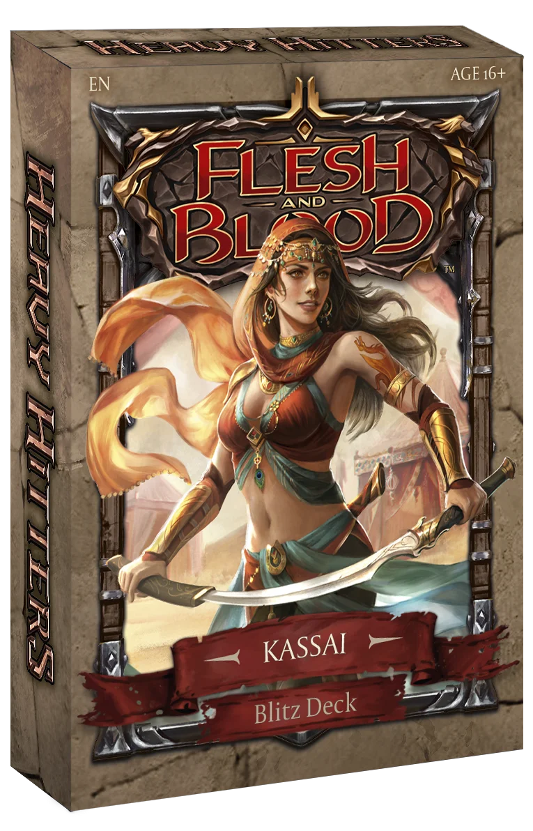Flesh and Blood TCG - Heavy Hitters Blitz Decks - Kassai