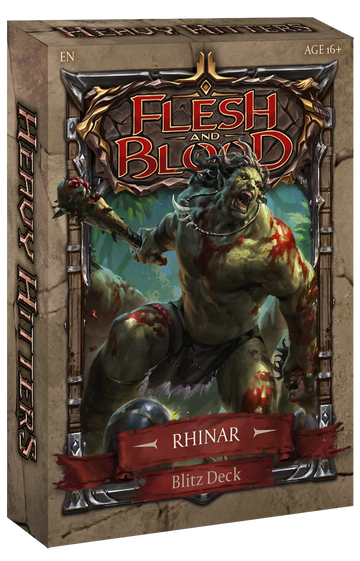 Flesh and Blood TCG - Heavy Hitters Blitz Decks - Rhinar